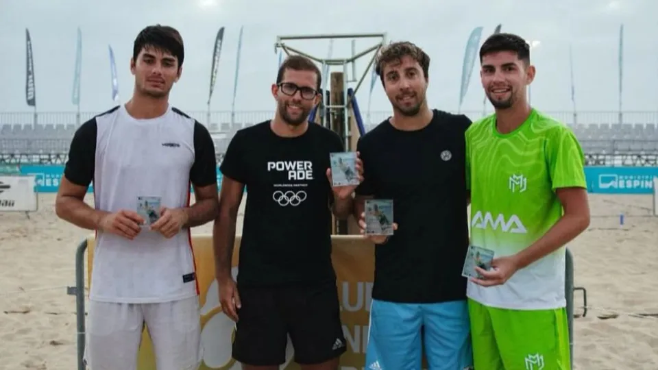 La premiazione di Alvise Galli e Davide Pedini