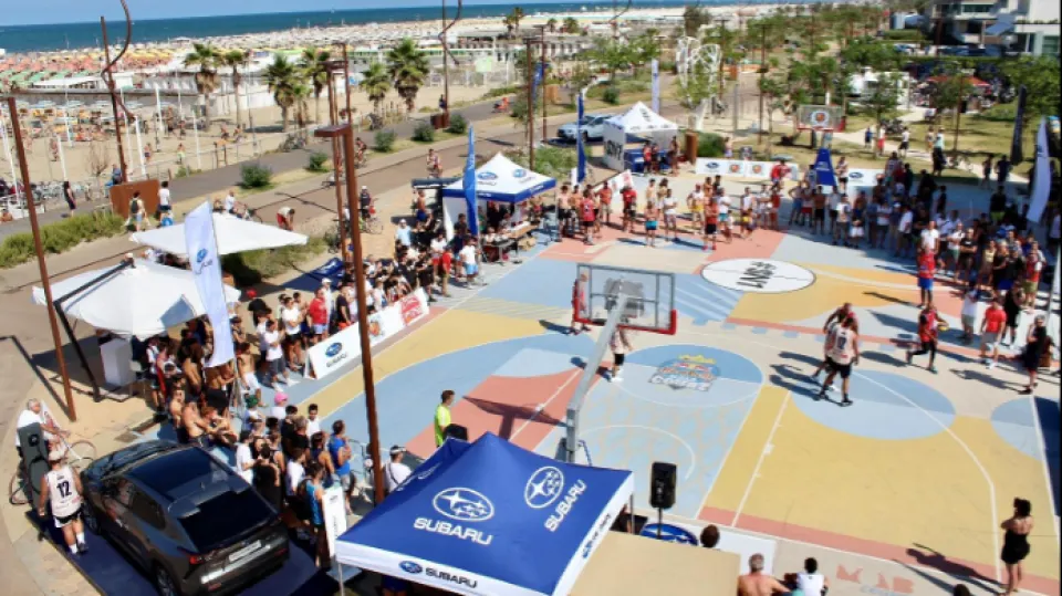 Uno scatto delle precedenti edizioni di Sand Rimini