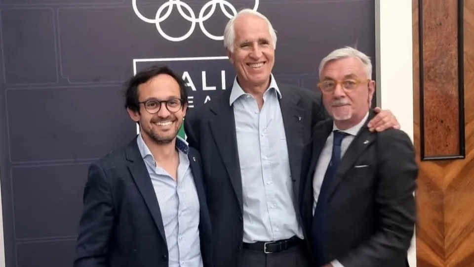 Vaccaro, Malagò e Dondi