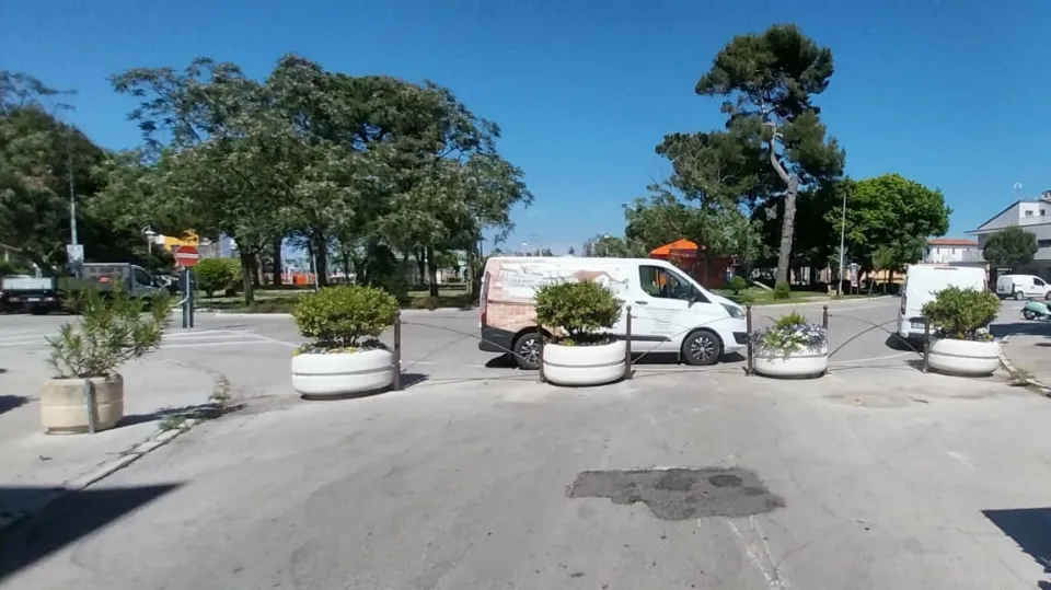 varco viale dei Giardini - viale Dante