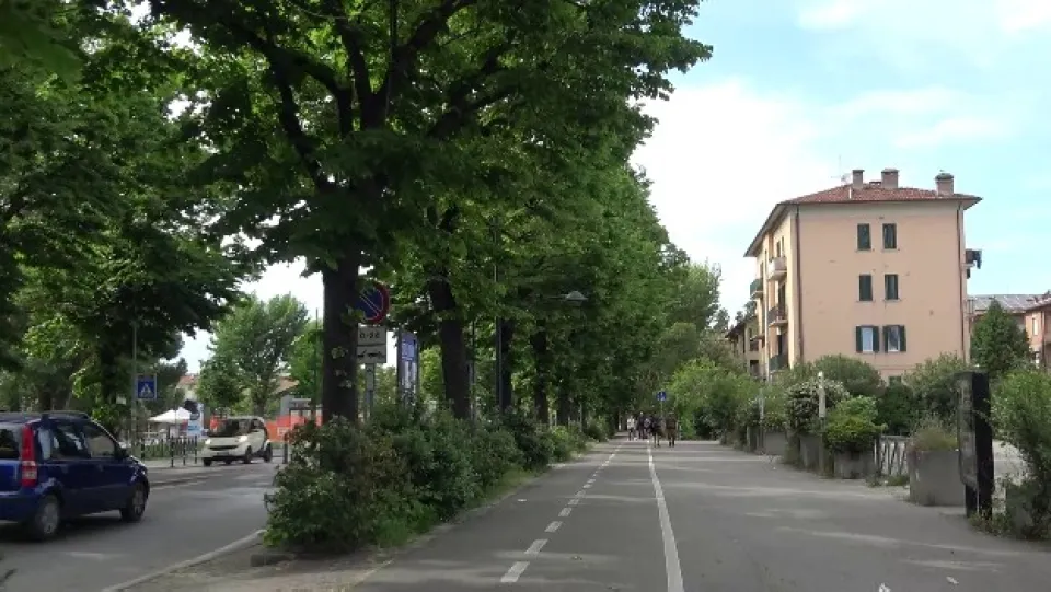 via Roma a Rimini