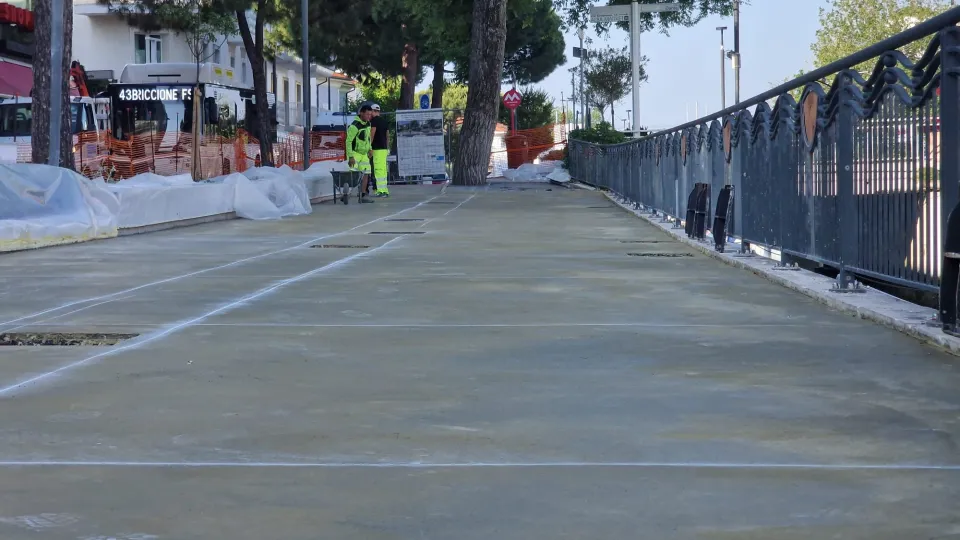 viale Parini a Riccione