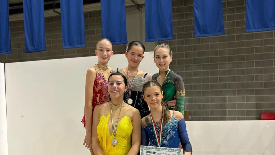 Violante Soleri con Ciuffoli, Montanari, Mignani e Schiavi