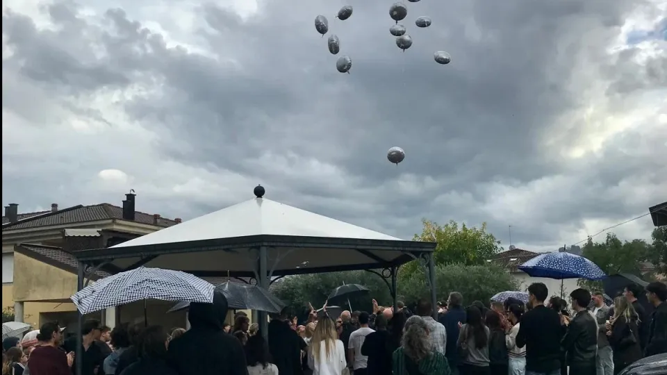 i palloncini per Federico