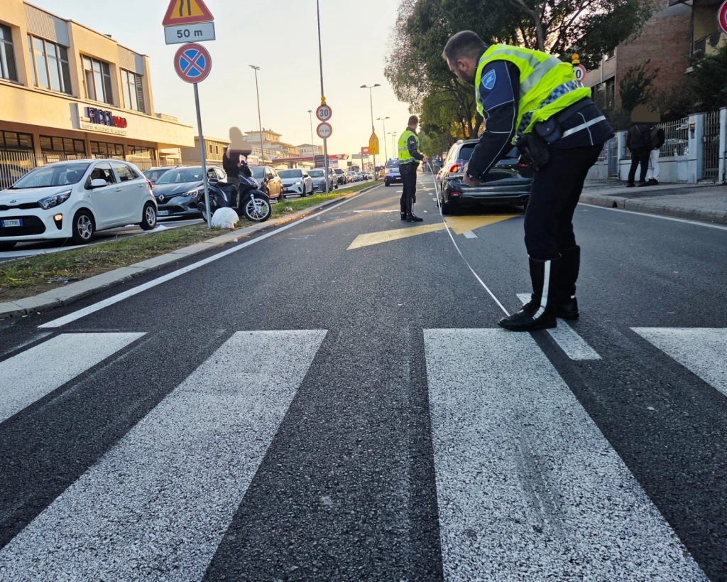 Doppio investimento pedonale a Rimini (Fotogallery Migliorini)