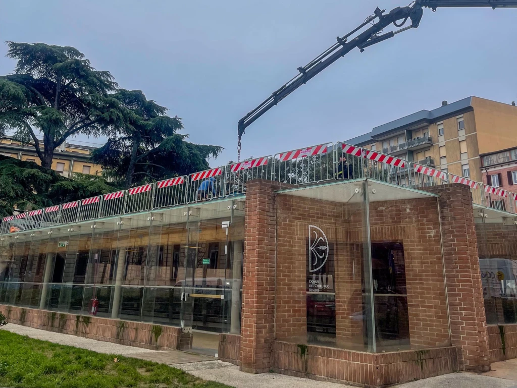 lavori in corso alla Domus del Chirurgo
