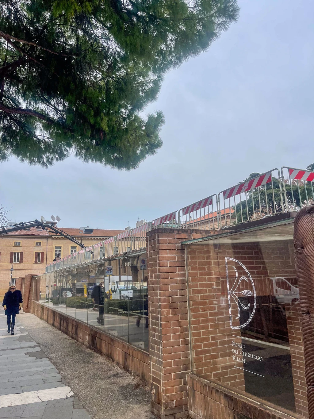 lavori in corso alla Domus del Chirurgo