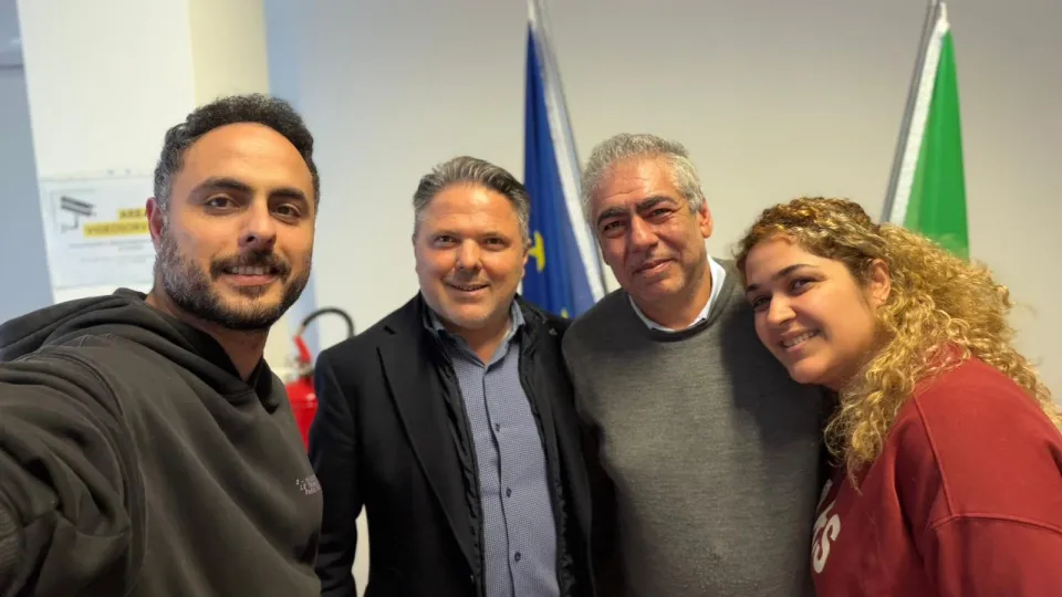 Alcuni dei protagonisti dell'iniziativa