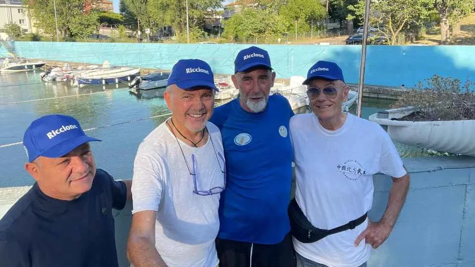 Alcuni membri dell'associazione Martin Pescatore