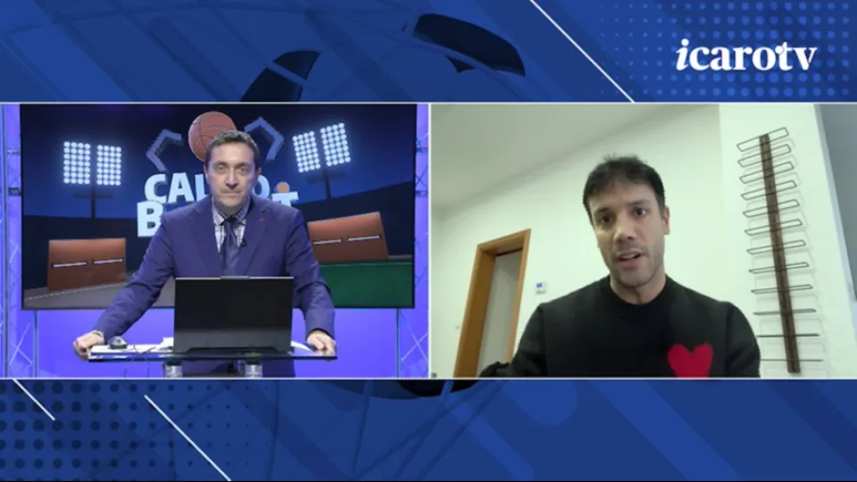 Alessandro Bolognesi in collegamento con Calcio.Basket