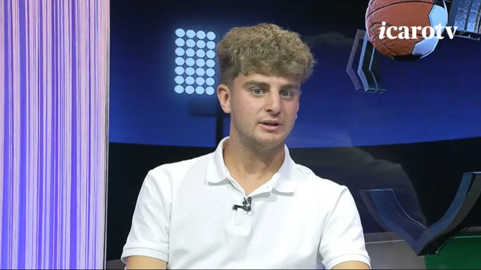 Alessandro Carlini ospite di Calcio.Basket