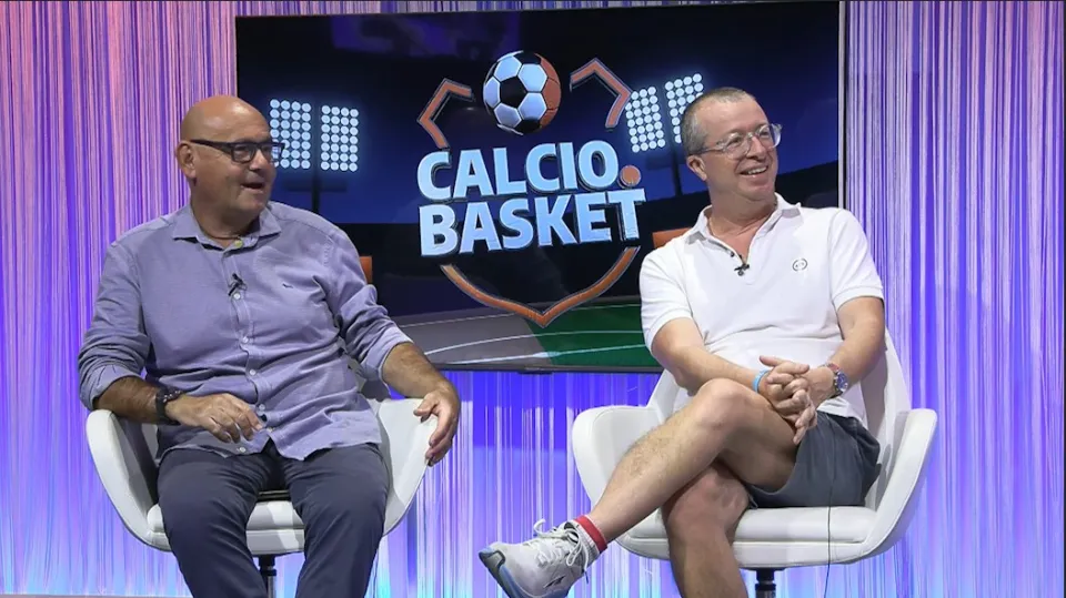 Alessandro Ceccoli e Paolo Carasso durante la puntata
