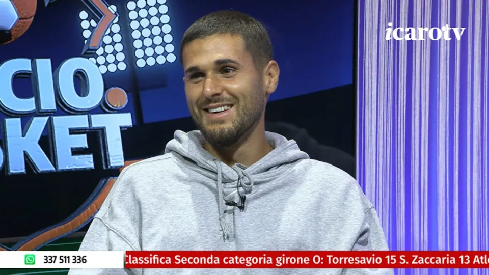 Alessandro Pasquini ospite di Calcio.Basket