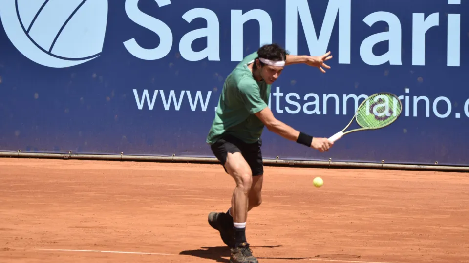 Alessandro Pecci in azione