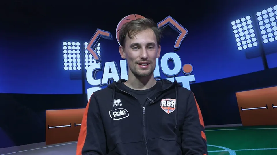 Alessandro Petronio ospite di Calcio.Basket