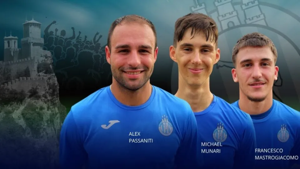 Alex Passaniti, Michael Munari e Francesco Mastrogiacomo