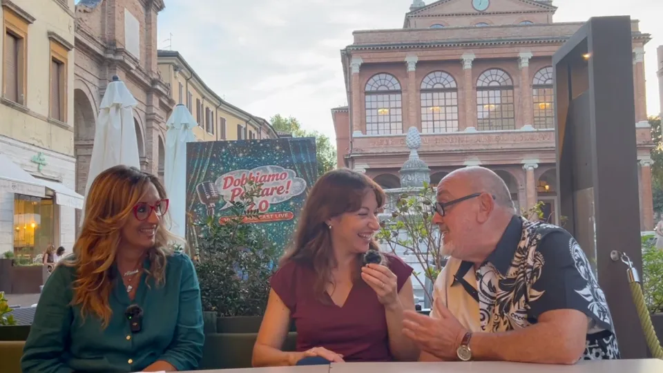 Alexia Bianchi con Tamara Balducci e Maurizio Argan