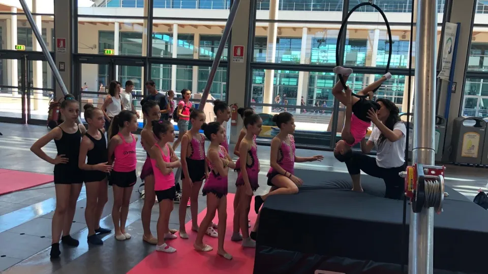 Anche la Ginnastica Aerea protagonista a Ginnastica in Festa
