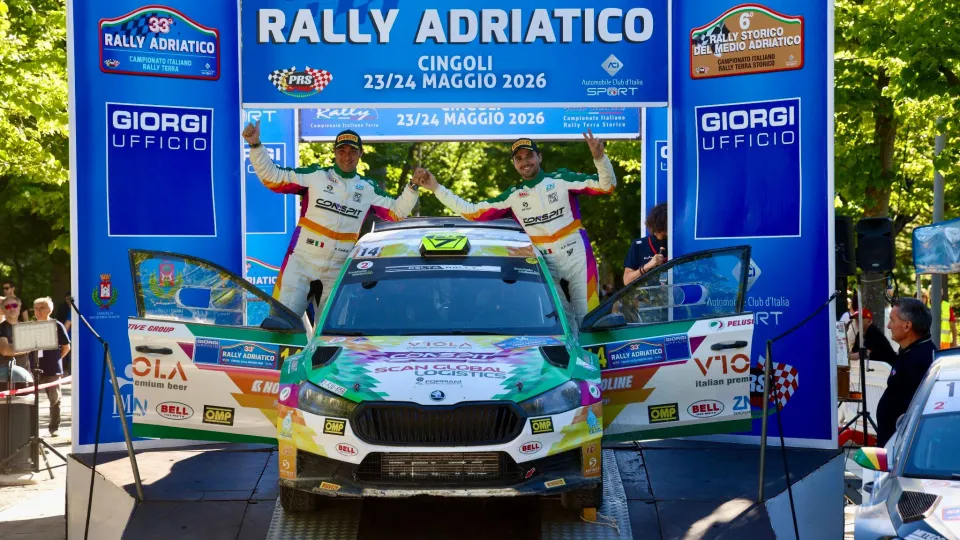 Angelo Pucci Grossi all'arrivo (©Actualfoto)