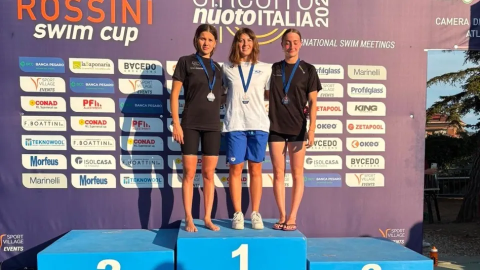 Asia Delmonte sul podio