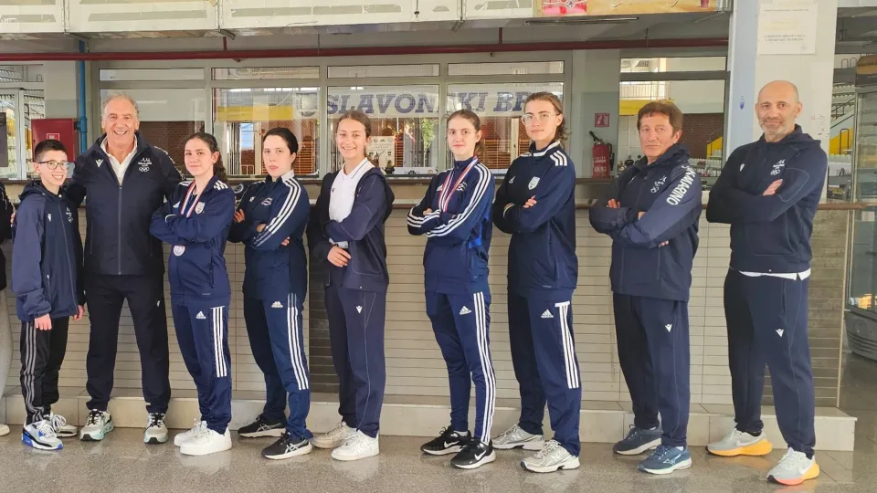 Atleti e staff tecnico sammarinesi