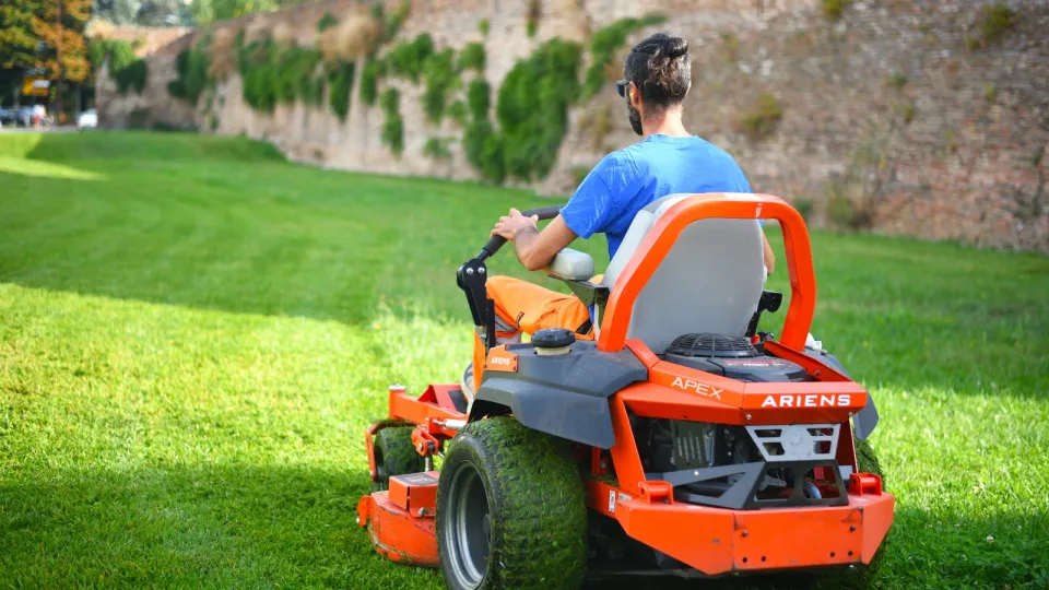avviato lo sfalcio dell'erba in tutta la città