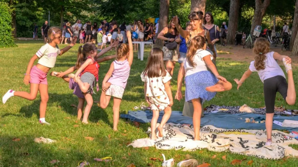 bambini al parco