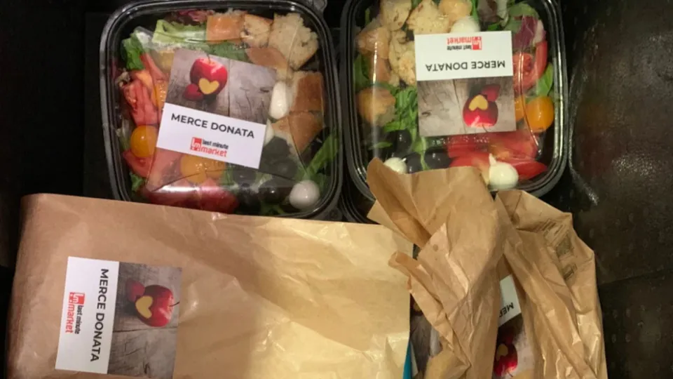 chef express cibo alla caritas