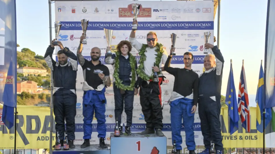 Ciacci e Francini sul podio