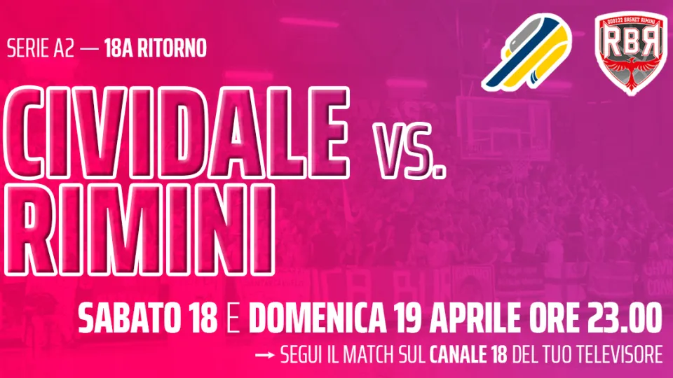 Cividale vs RBR su Icaro TV