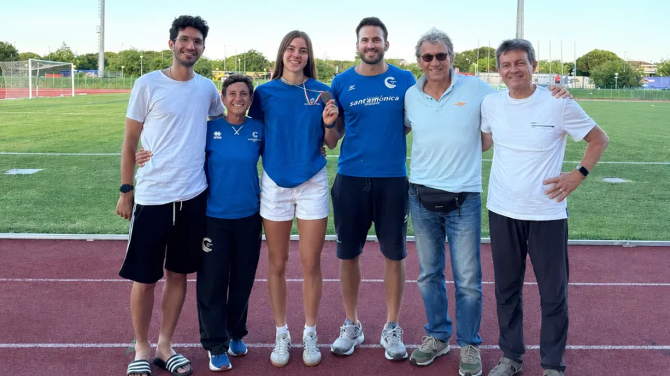 Da sinistra Denis Libofsha, Licia Pari, Giulia Ciavatta, Alessandro Fabbri, Giuseppe Brezza, Roberto Balducci