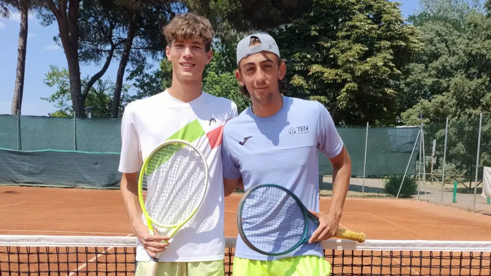 Da sinistra Gabriele Sgroi e Federico Baldinini