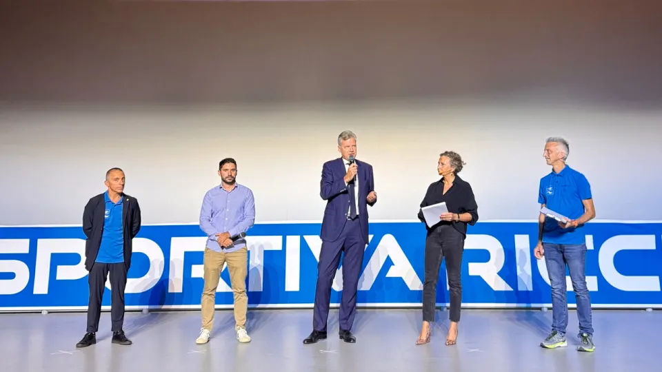 Da sinistra: Michele Nitti, Simone Imola, Andrea Montanari, Giulia Airaudo e Marco Volpe