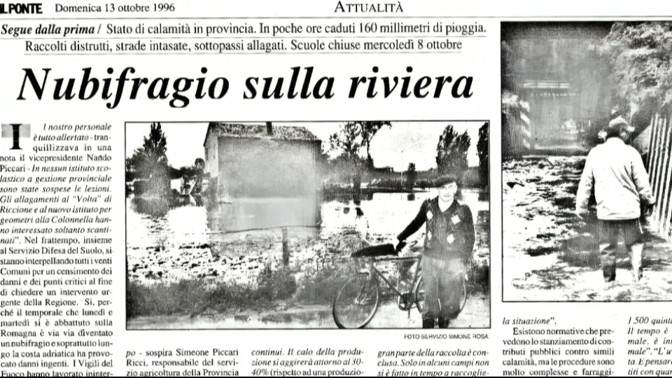 dal settimanale Il Ponte del 13 ottobre 1996