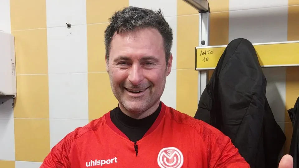 Daniele Sanchi a fine partita