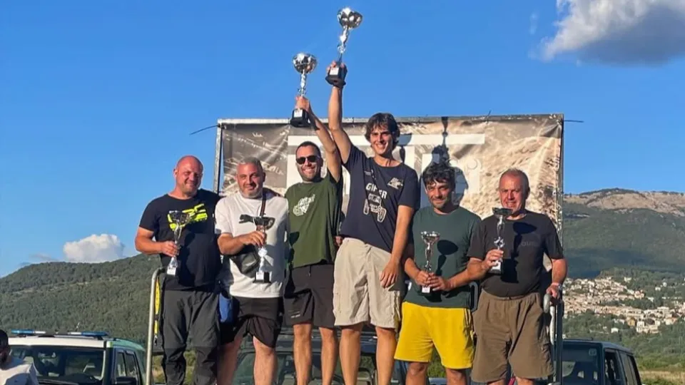 Davide Carattoni e Lorenzo Cevenini sul podio