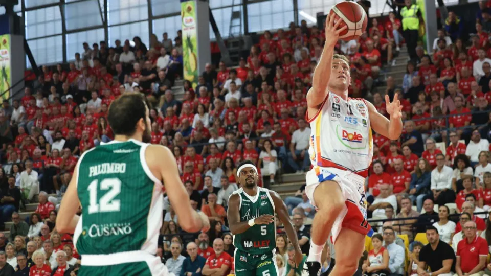 Davide Denegri, il migliore in casa Dole Rimini