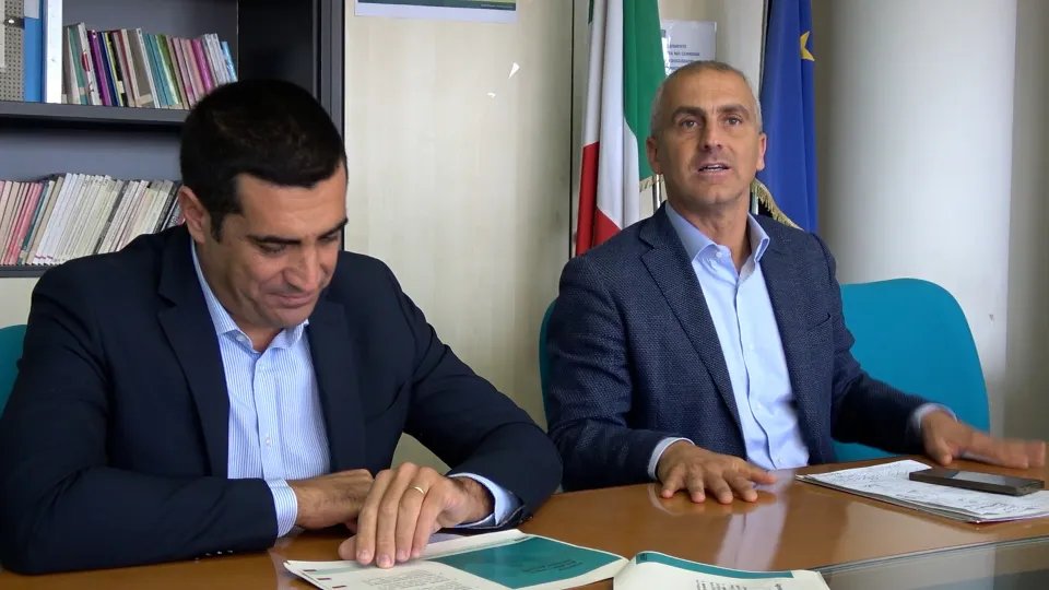 De Pascale insieme a Sadegholvaad