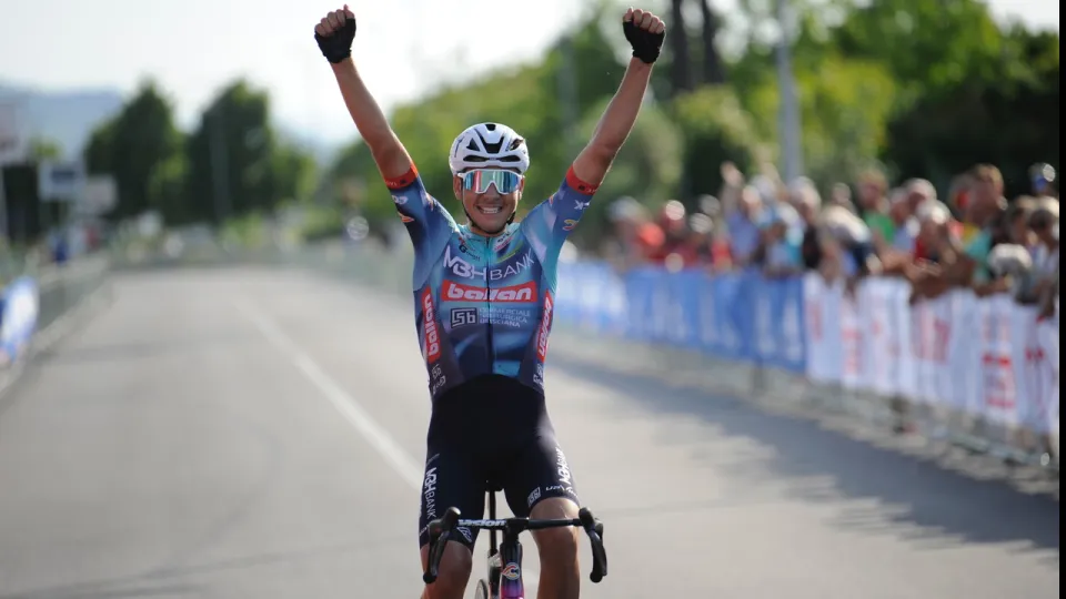 Diego Bracalente all'arrivo 2025 (©Photo Zannoni)