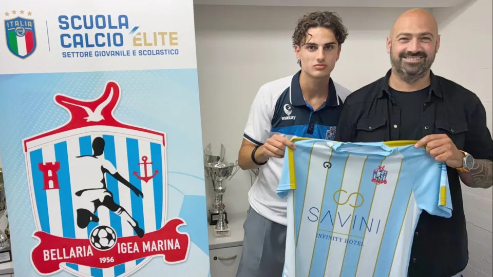 Diego Grassi insieme al DS Vitiello
