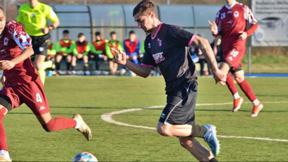 Diego Ricciotti in azione