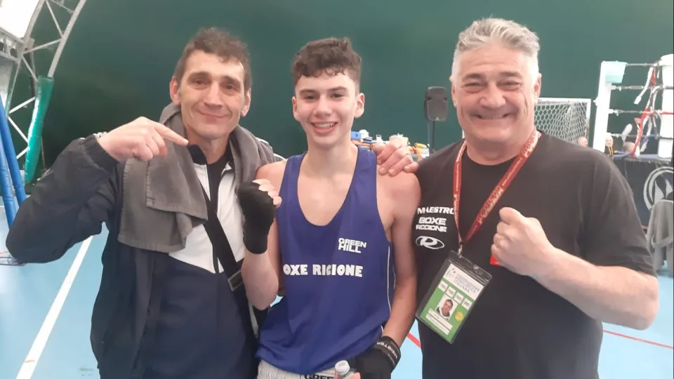 Edoardo Gennari tra Giuseppe Cincini e Ivan Cancellieri