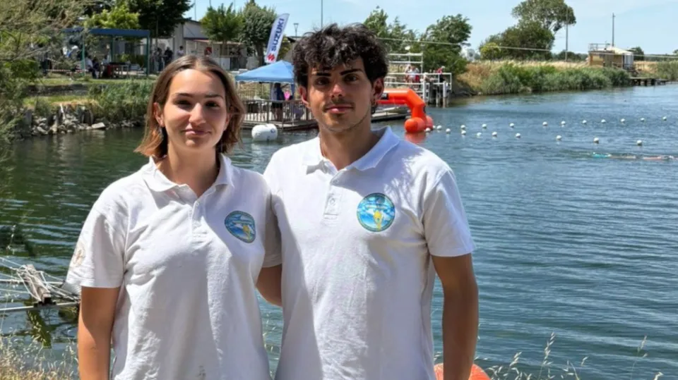 Elena Laglia e Federico Fabbri