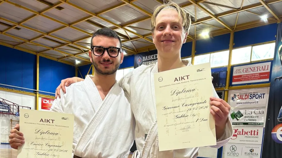 Enrico Capanni e Giacomo Casagrande