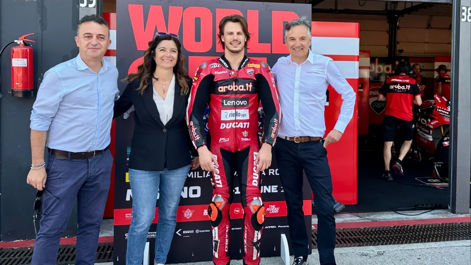 Fabrizio Piccioni, Roberta Frisoni, Nicolò Bulega e Andrea Albani