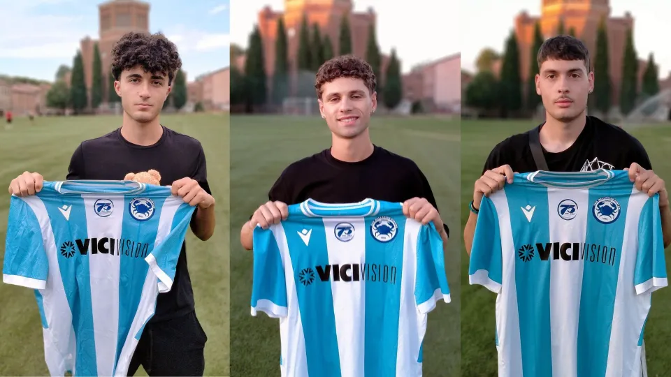 Federico Berardi, Domenico Dachille e Fabio Del Prete