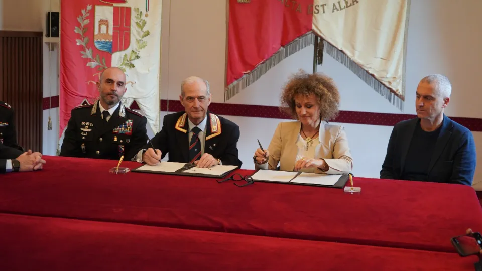 firmata la convenzione per il raduno dell'Associazione Nazionale Carabinieri