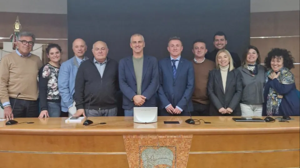 foto di gruppo alla presentazione