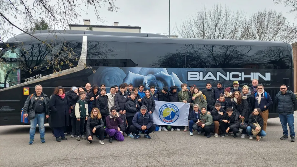 Giocatori e genitori in trasferta a Ferrara