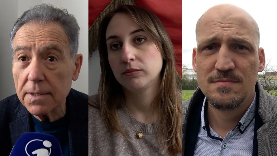 Gioenzo Renzi, Giulia Corazzi e Matteo Zoccarato